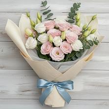 Букет цветов из:  Лизиантусы в Глаголево