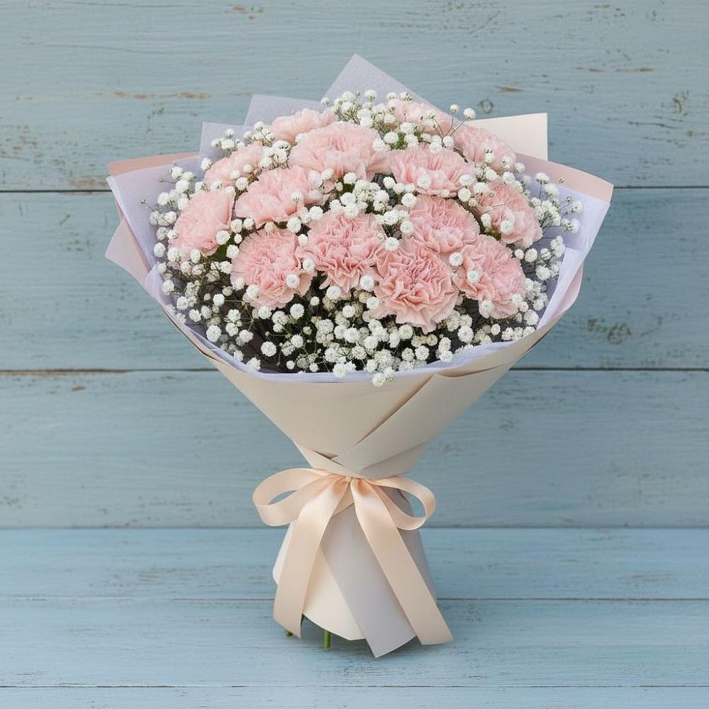 Букет цветов из: Гвоздики в Глаголево