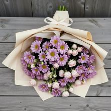 Букет цветов из:  Розы и Хризантемы #REPLACE_PRED# Глаголево