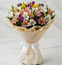 Букет цветов из:  Альстромерии в Глаголево