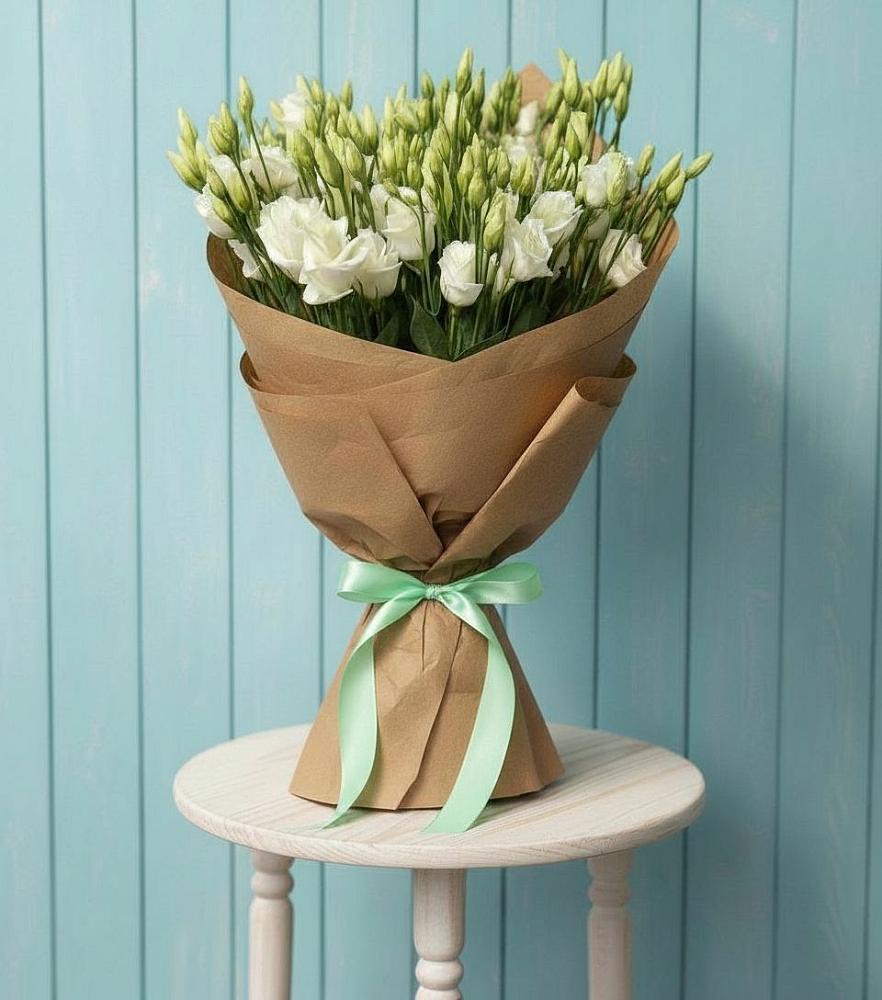 Букет цветов из: Лизиантусы в Глаголево