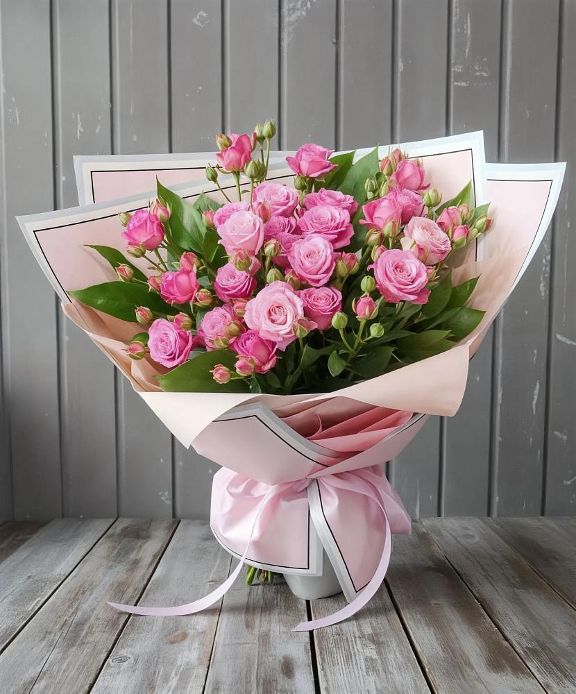 Букет Розовый кустик в Глаголево