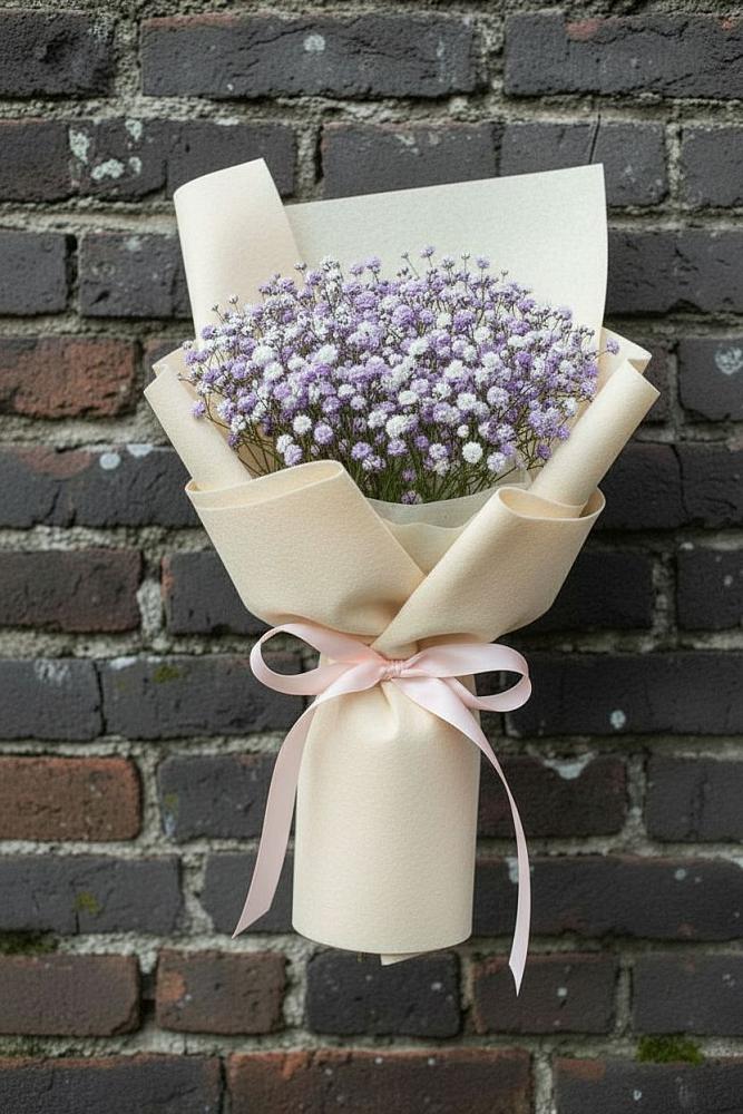 Букет цветов из: Гипсофила в Глаголево