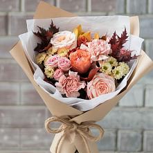 Букет цветов из:  Гвоздики, Хризантемы и Розы в Глаголево