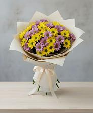 Букет цветов из:  Хризантемы #REPLACE_PRED# Глаголево