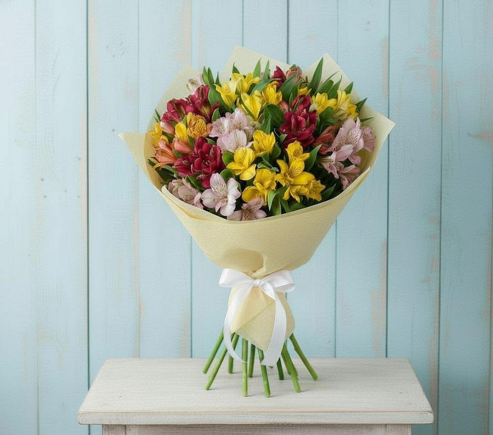 Букет цветов из: Альстромерии в Глаголево